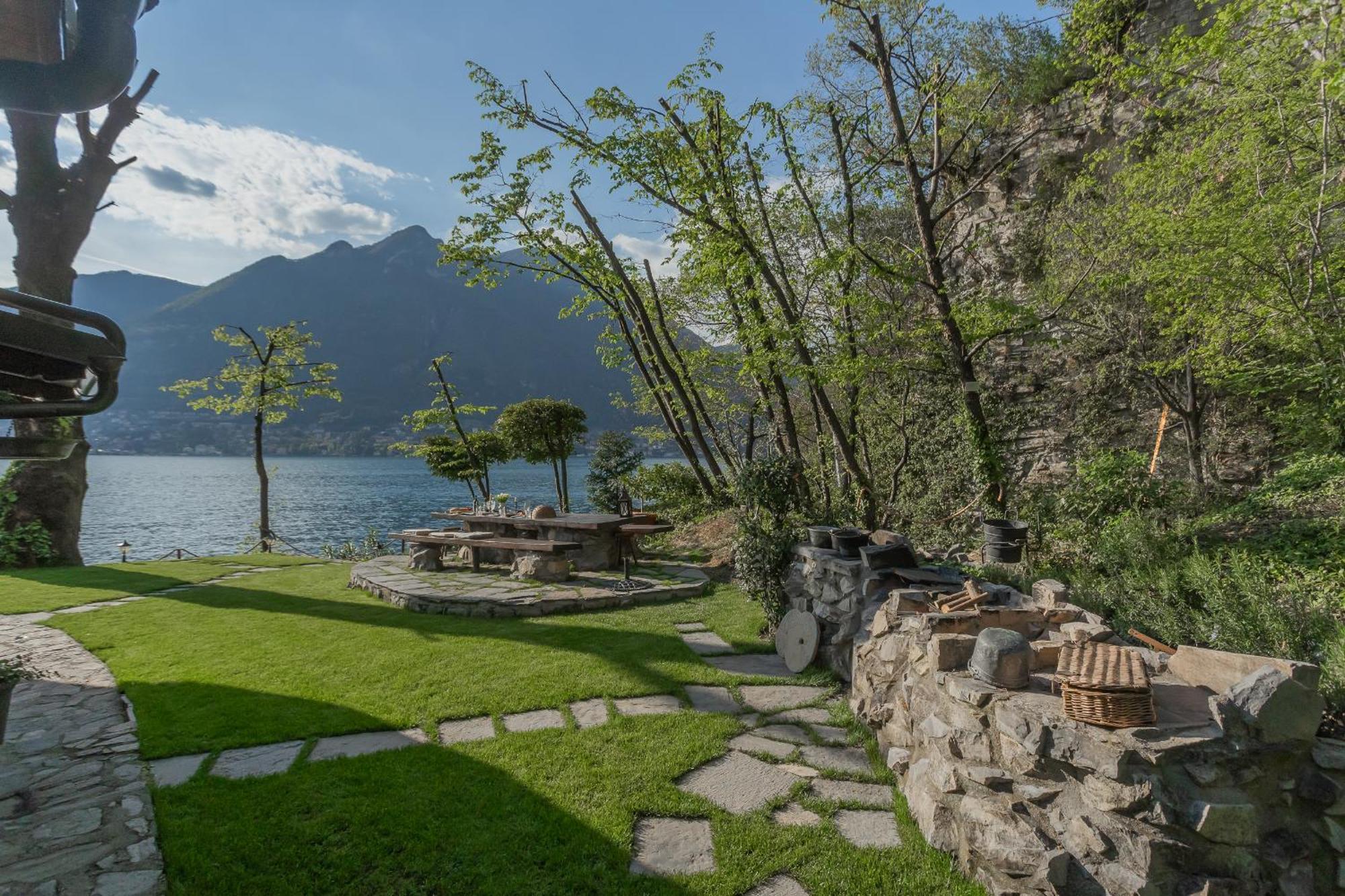 The Writer'S Nest Waterfront Villa By Rent All Como Faggeto Lario Kültér fotó